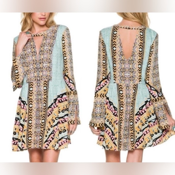 Pretty Free People mini dress/tunic! - Picture 3 of 11